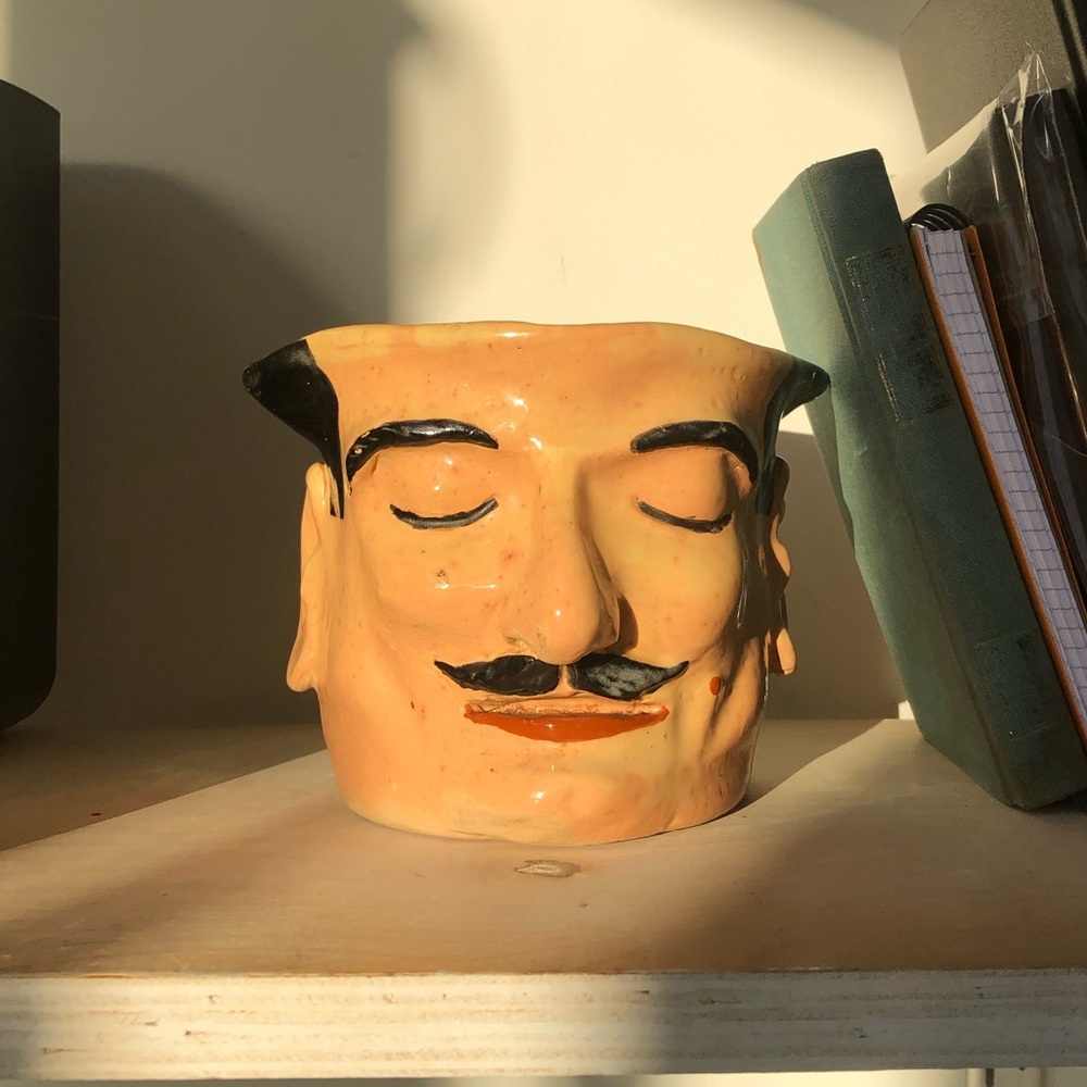 1952 Vintage Handmade Salvador Dalí Ceramic Pot
